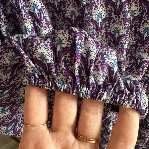 Anthropologie One Pretty Thing Floral Mini Dress, Size Medium - Picture 7 of 8